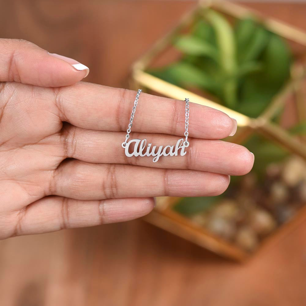 Forever & Always 💖 Personalized Soulmate Name Necklace