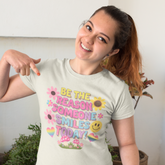 Positive Message T-Shirt – 'Be the Reason Someone Smiles Today' Classic Fit Cotton Tee
