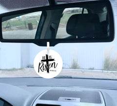 He is Risen Car Ornament