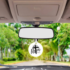 He is Risen Car Ornament
