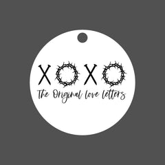 XOXO The Original Love Letters Car Ornament