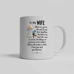 To My Wife from Husband Gift Mug