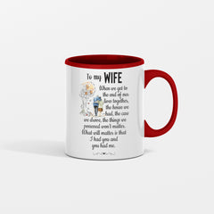 To My Wife from Husband Gift Mug