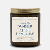 Smells Like Summer in the Hamptons 9 Ounce Amber Jar Candle
