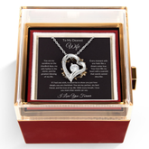 To My Dearest Wife Necklace ☀️ — You Are My Sunshine on the Cloudiest Days Necklace