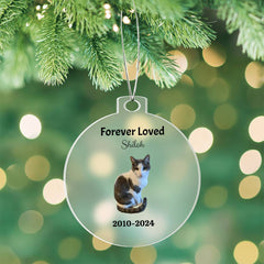 Personalized Acrylic Ornament Plaque of Your Beloved Pet