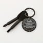 Dad Thanks for Always Showing Me the Way Screwdriver Keychain