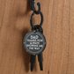 Dad Thanks for Always Showing Me the Way Screwdriver Keychain