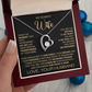 To My Dearest Wife Forever Love Necklace