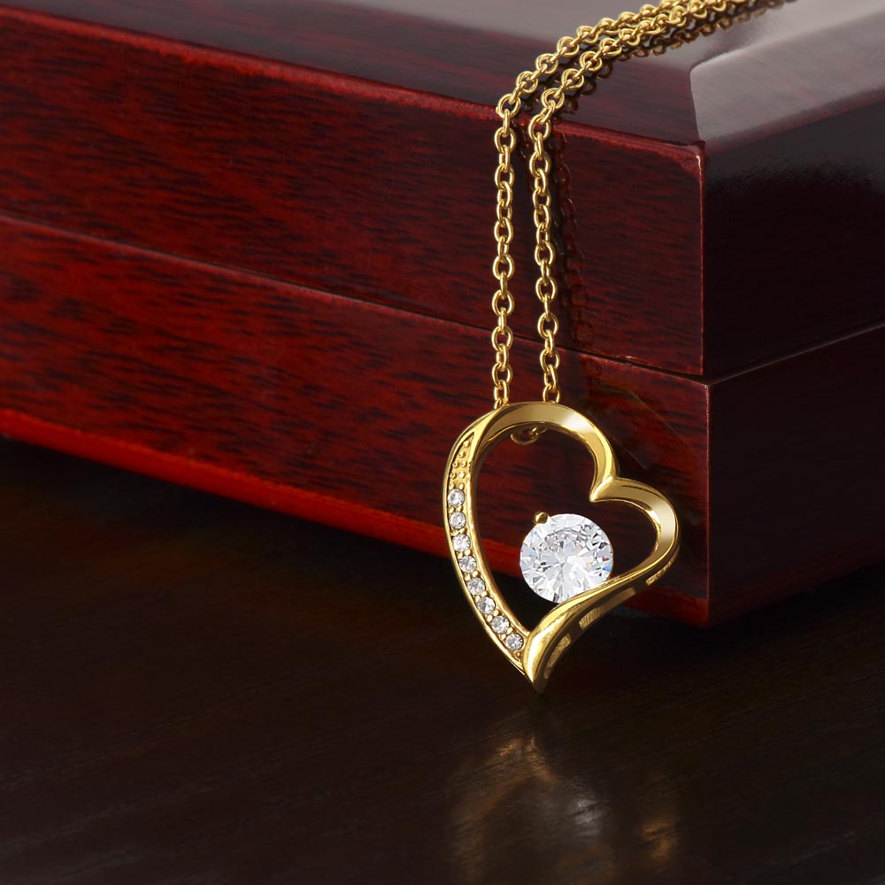 To My Wife - I May Not Be Your First Love - Forever Love Necklace