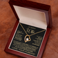 To My Dearest Wife Forever Love Necklace