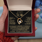 To My Dearest Wife Forever Love Necklace