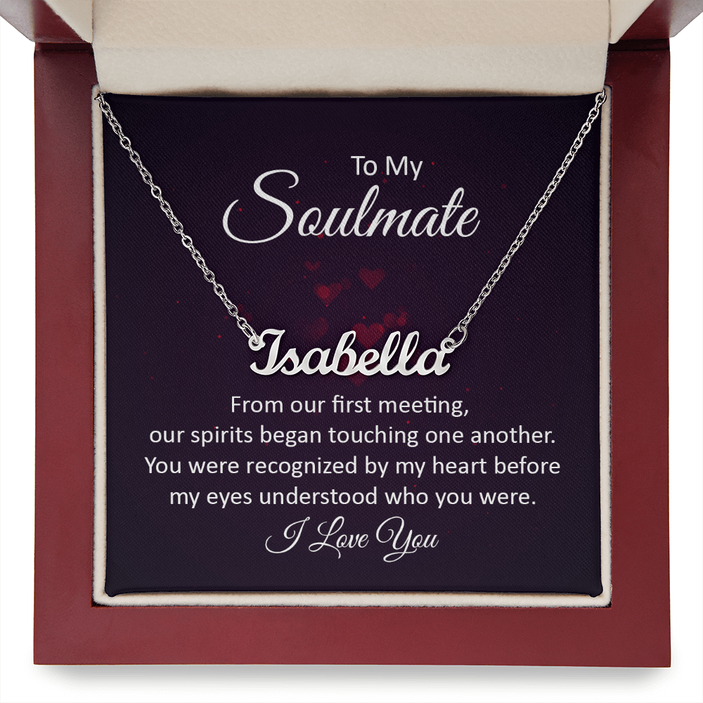 Forever & Always 💖 Personalized Soulmate Name Necklace