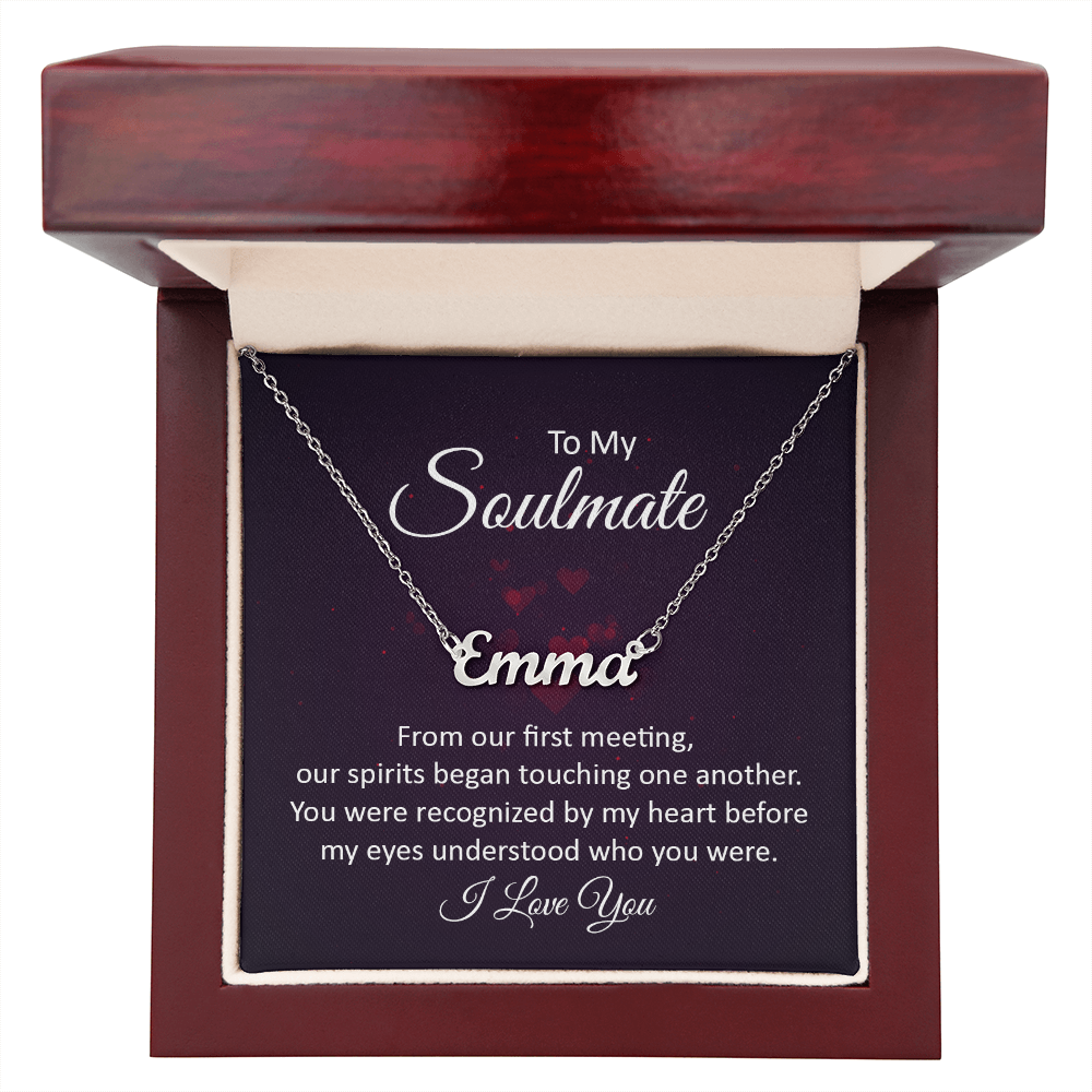 Forever & Always 💖 Personalized Soulmate Name Necklace