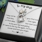 To My Wife - I May Not Be Your First Love - Forever Love Necklace