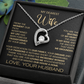 To My Dearest Wife Forever Love Necklace