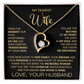 To My Dearest Wife Forever Love Necklace