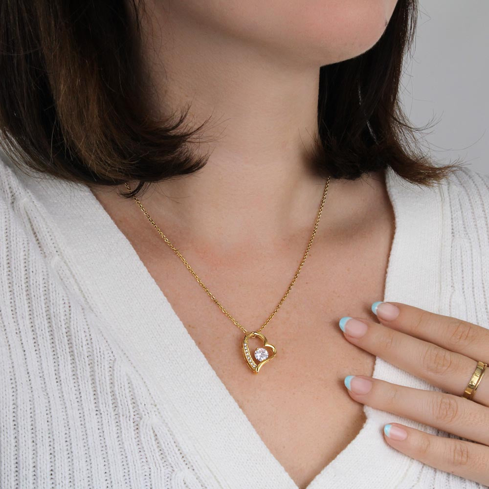To My Wife - I May Not Be Your First Love - Forever Love Necklace