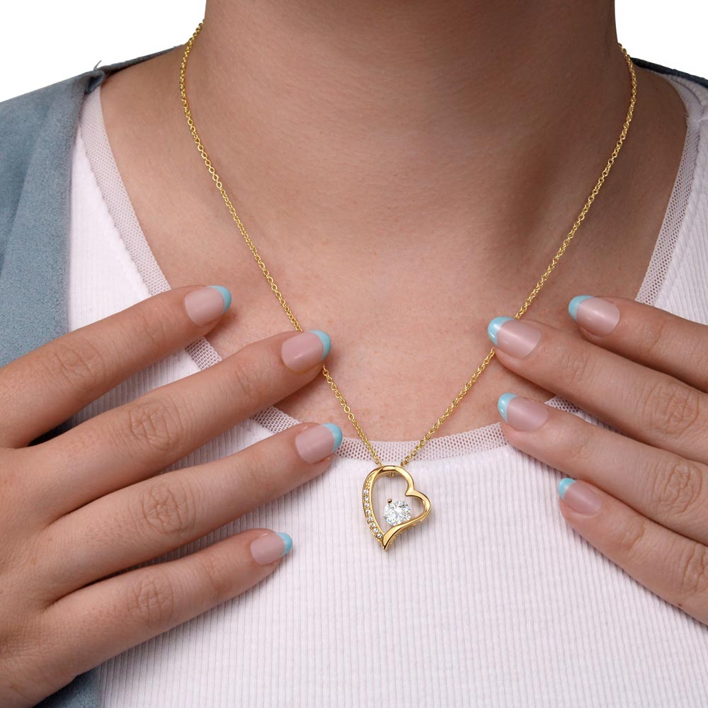 To My Wife - I May Not Be Your First Love - Forever Love Necklace