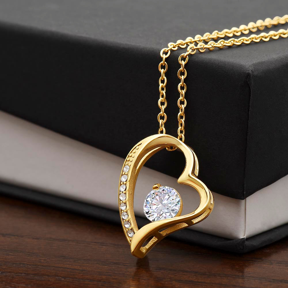 To My Wife - I May Not Be Your First Love - Forever Love Necklace