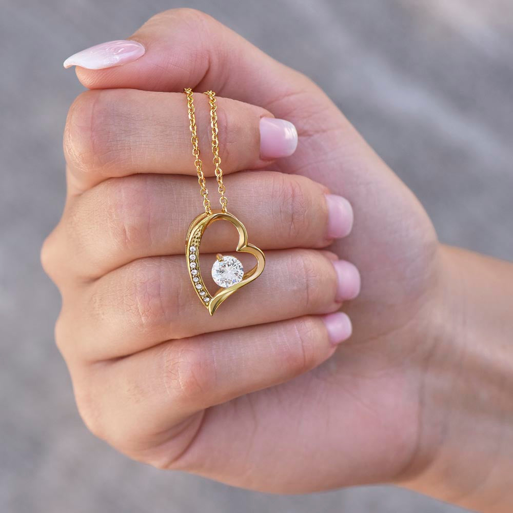 To My Wife - I May Not Be Your First Love - Forever Love Necklace
