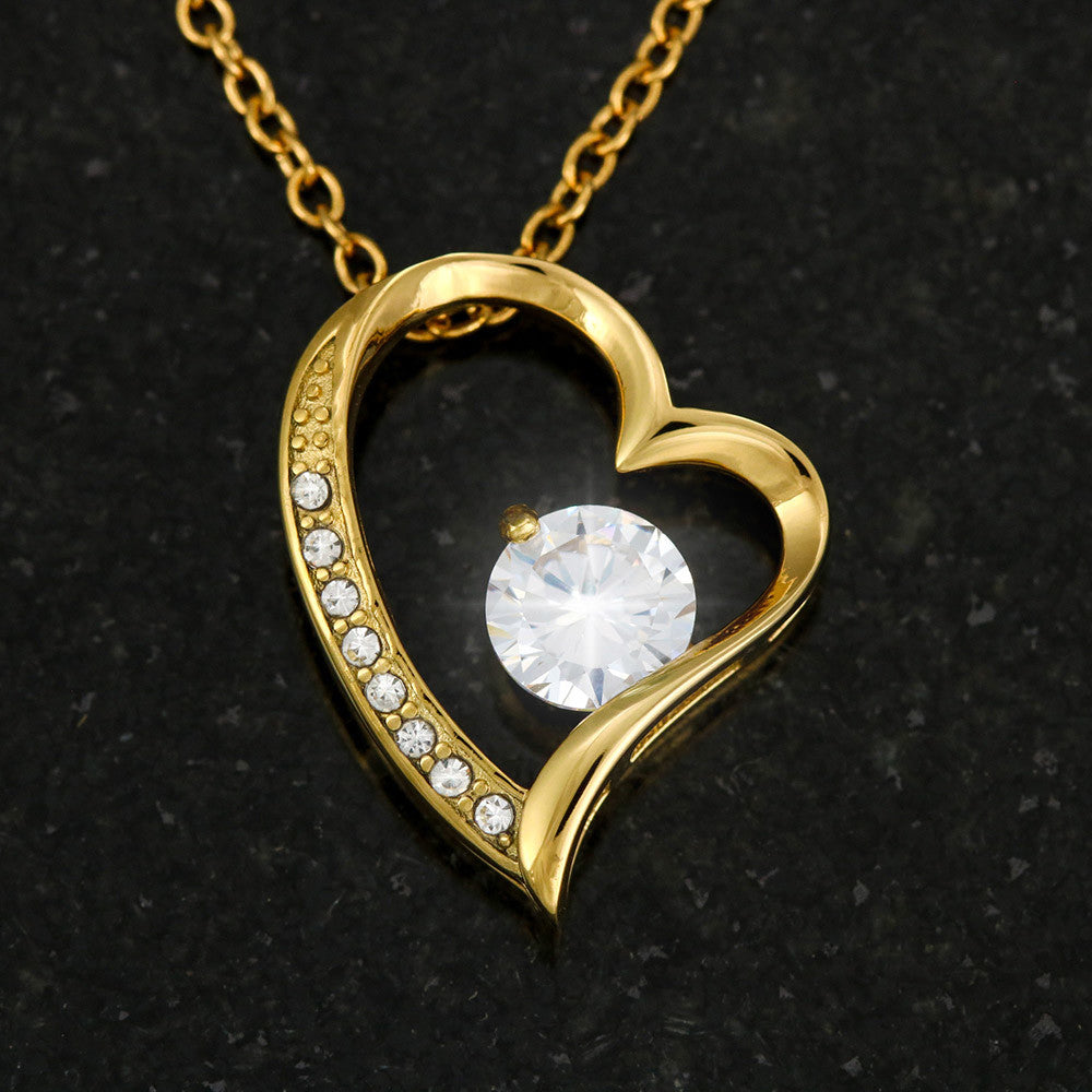 To My Dearest Wife Forever Love Necklace