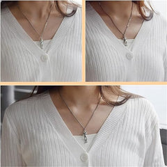 Couple Hug Pendant Necklace for Women