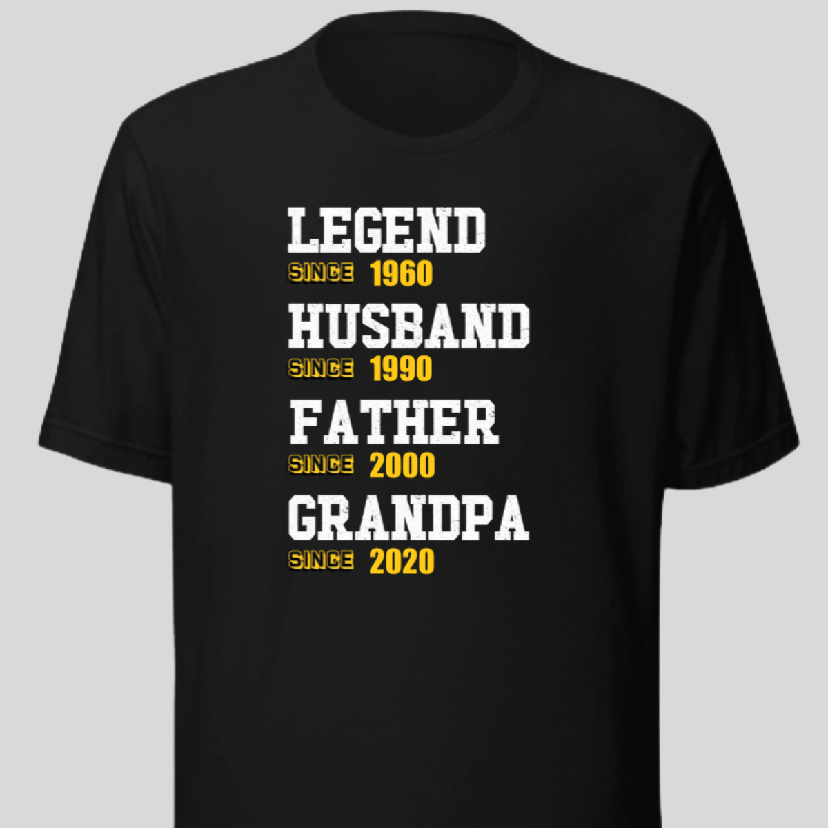 Legend Husband Father Grandpa - Staple Eco T-Shirt