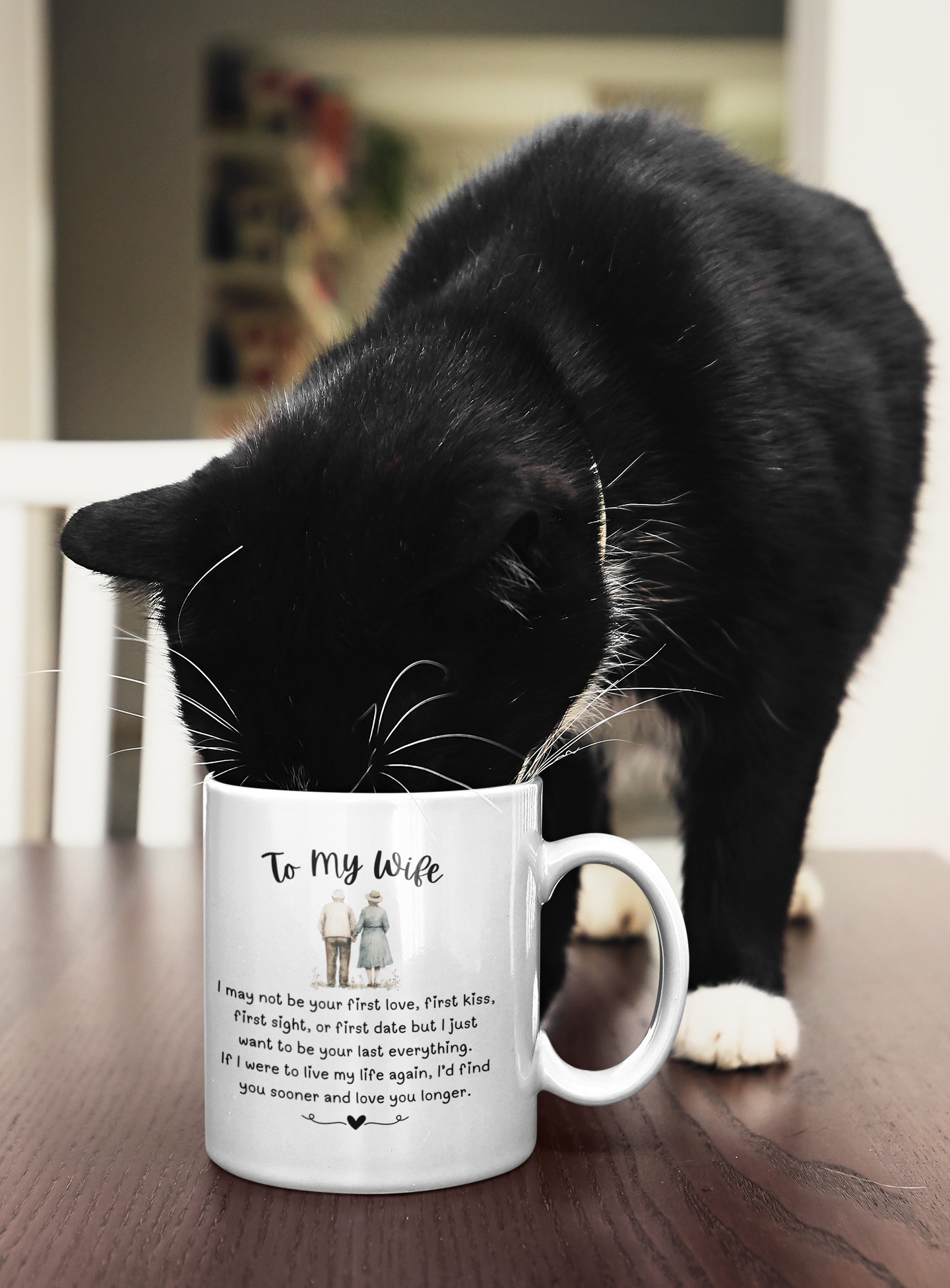 To My Wife - I May Not Be Your First Love - Mug