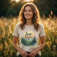 Love Remembers Me Outdoors T-Shirt 🌄 — Where Nature Meets the Heart