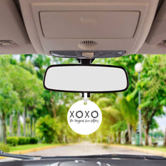 XOXO The Original Love Letters Car Ornament