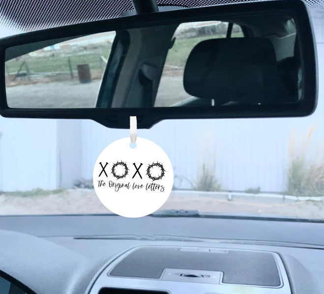 XOXO The Original Love Letters Car Ornament