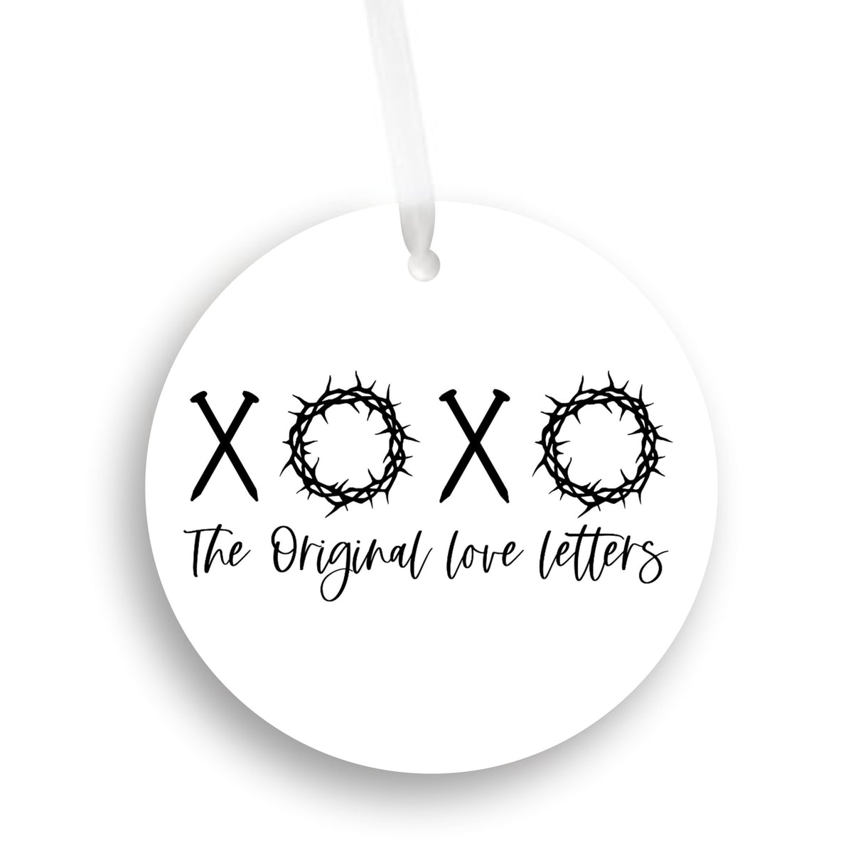 XOXO The Original Love Letters Car Ornament
