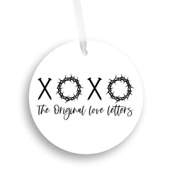 XOXO The Original Love Letters Car Ornament