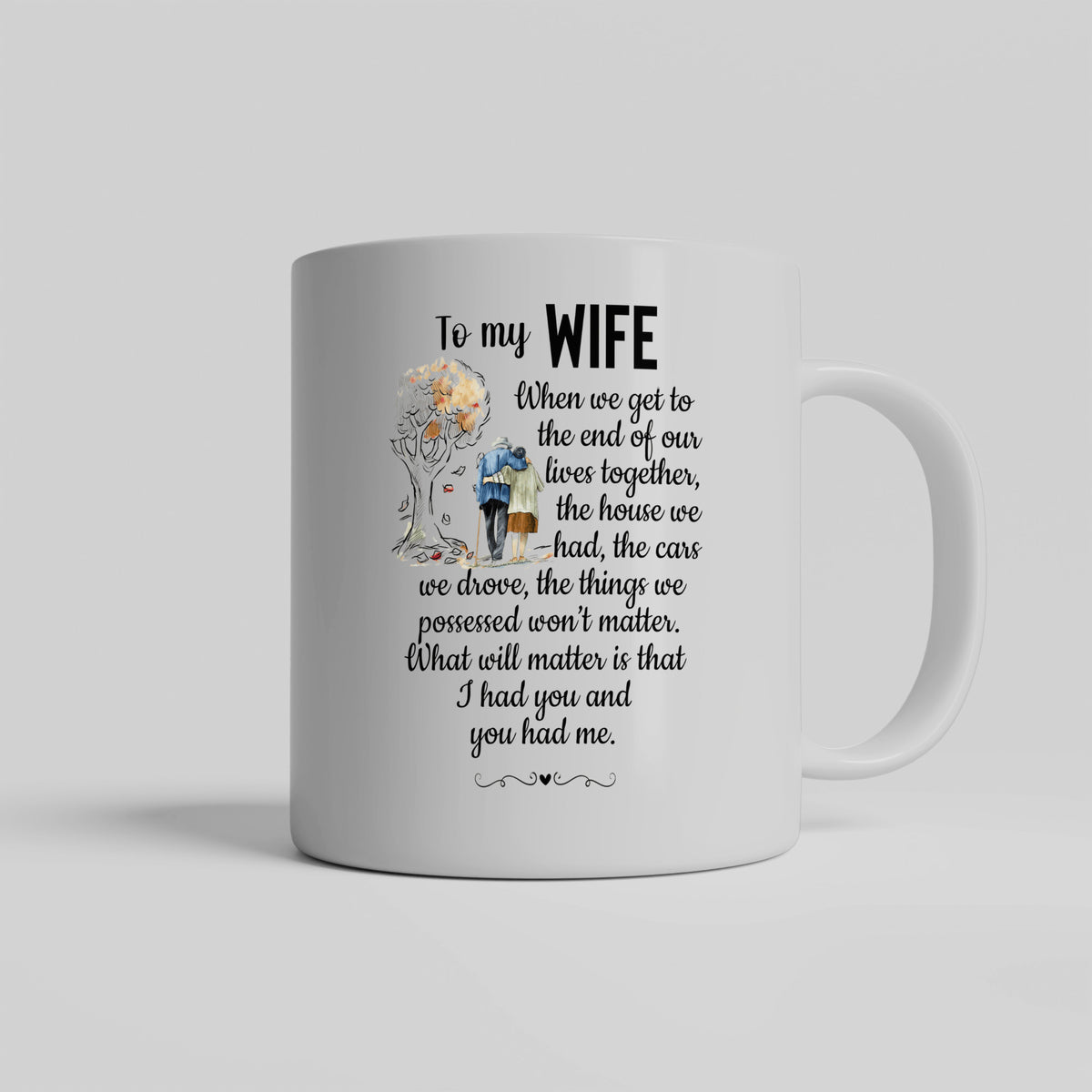 To My Wife from Husband Gift Mug
