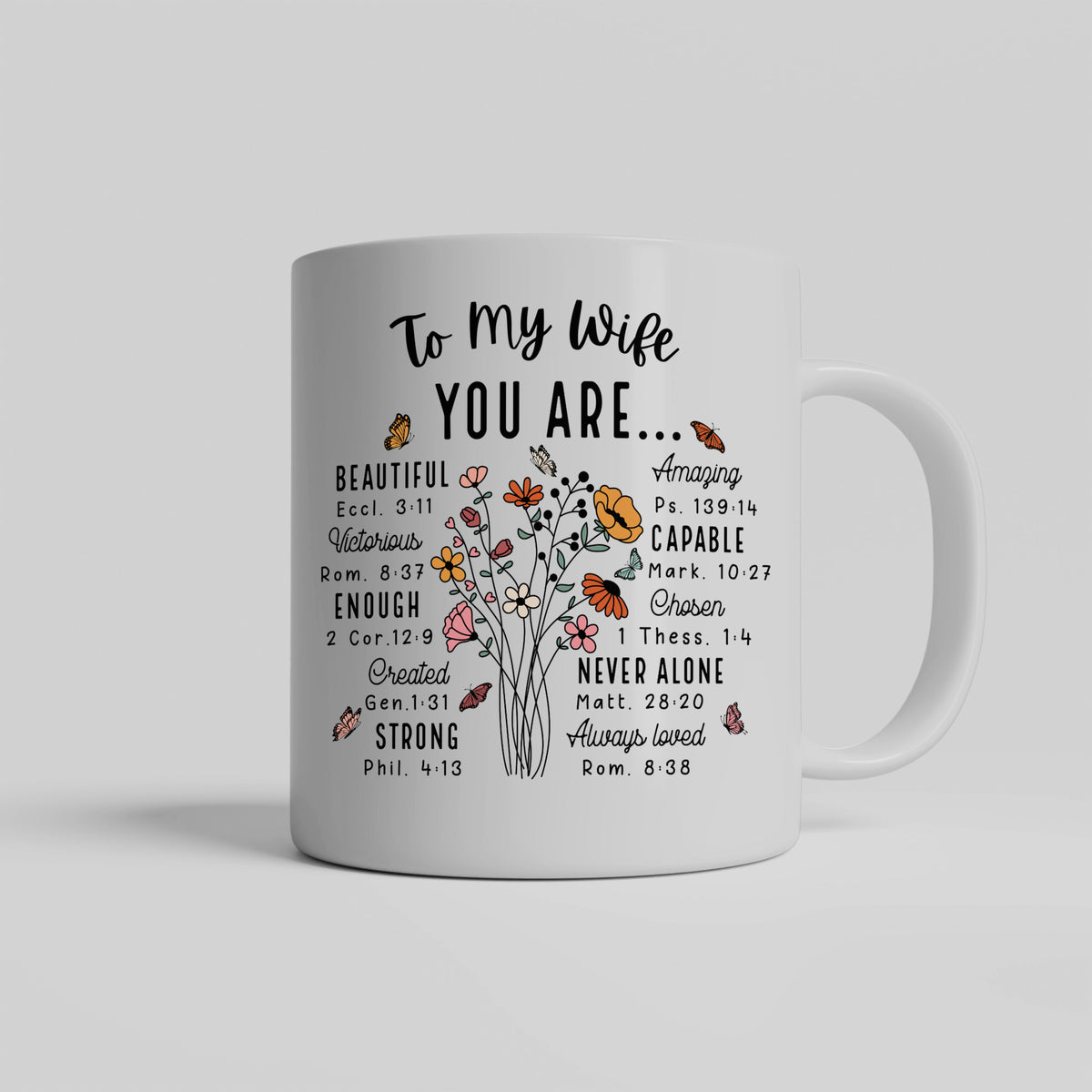 To My Wife from Husband "You Are" Gift Mug