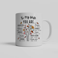 To My Wife from Husband "You Are" Gift Mug