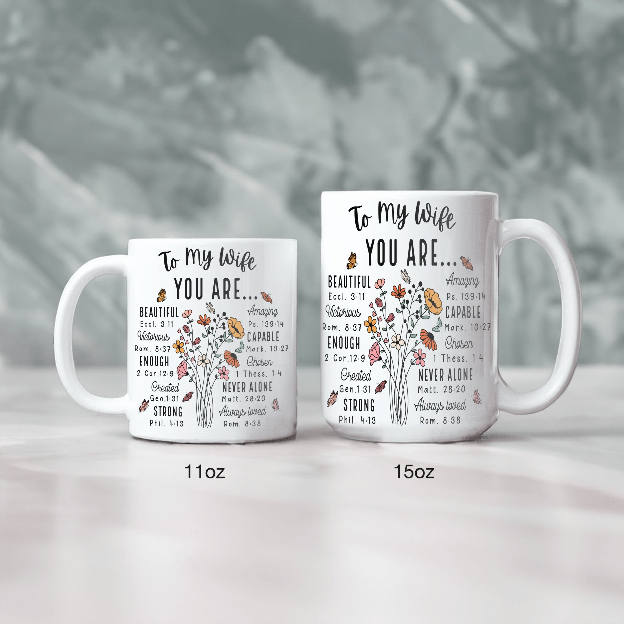 To My Wife from Husband "You Are" Gift Mug