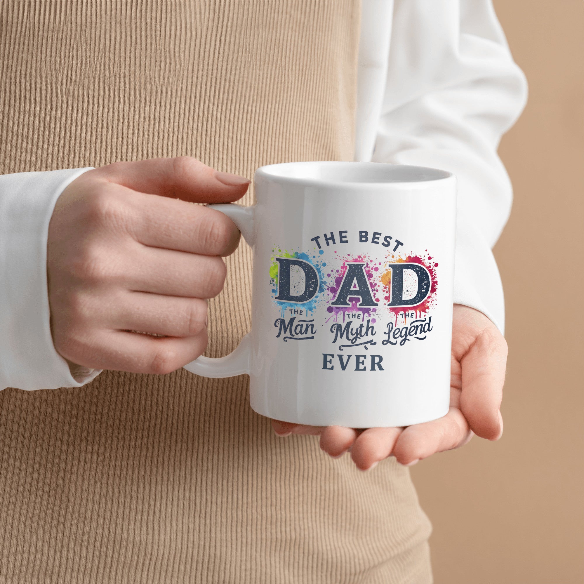 The Best Dad Ever Ceramic Mug