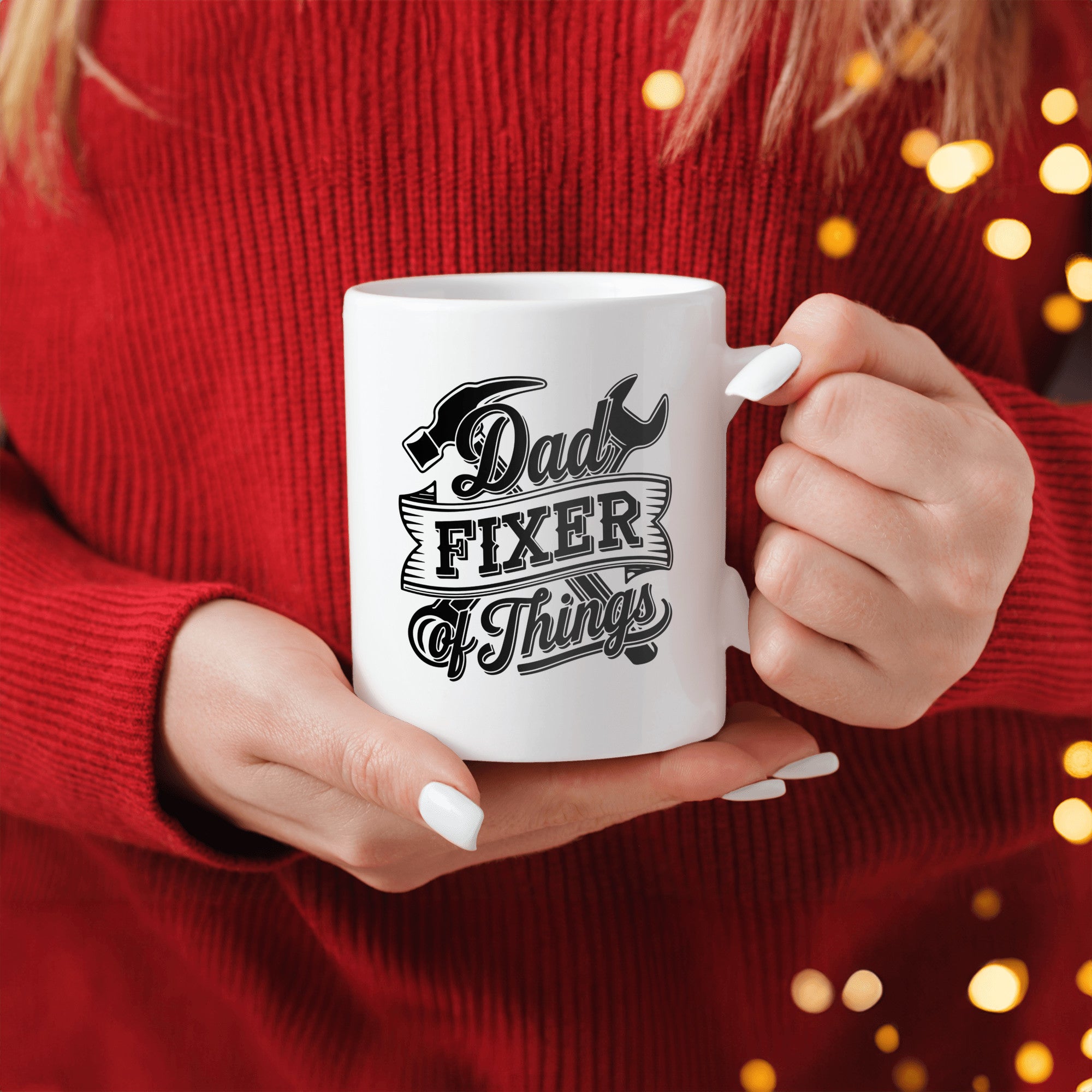 Dad Fixer of Things Ceramic Mug