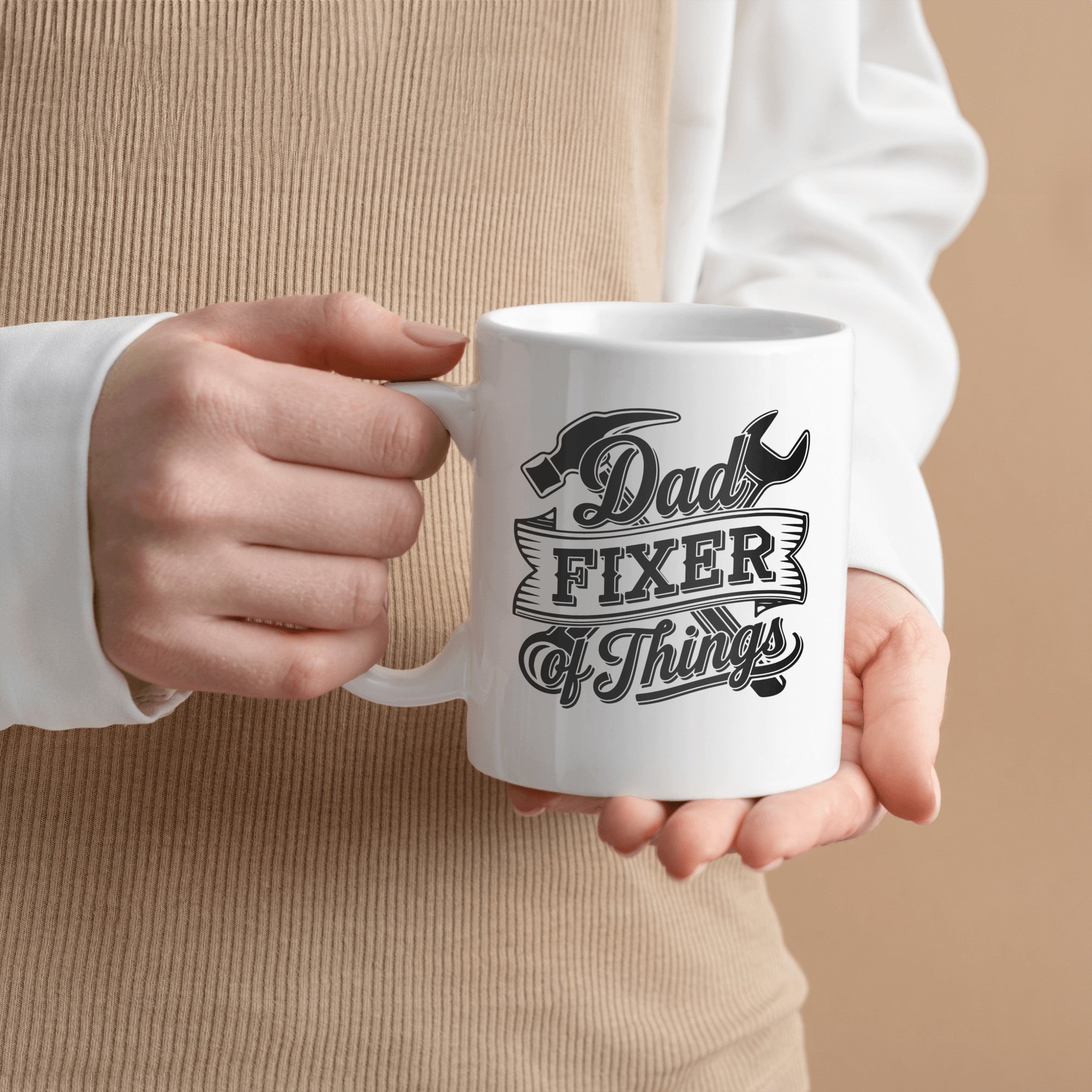 Dad Fixer of Things Ceramic Mug