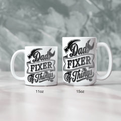 Dad Fixer of Things Ceramic Mug