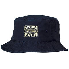 Bass Dad Ever Bucket Cap