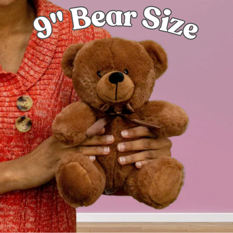 I Am Loved - John 3:16 - Teddy Bear with Canvas Message Card