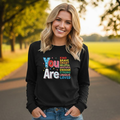 🌟 Embrace Positivity with Our Motivational Longsleeve T-Shirt 🌟